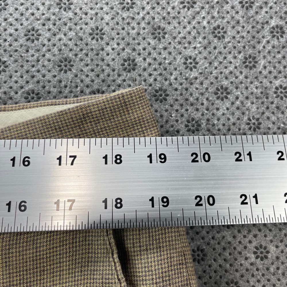 Linea Naturale Luxe Tessuti di Sondrio 100% Linen Pants Italy Tan Brown W38xL34 - Picture 7 of 11
